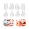 Beaupretty Plastic Hydro Dermabrasions Microdermas Heads 8pcs Water Oxygen Facial