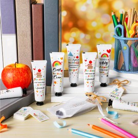 Dimsile 36 Set Back to School Teacher Appreciation Gifts Hand Cream Set Moisturizing Hand Lotion Thank You Teacher Gifts Travel Size with Cards Organza Bags for Dry Cracked Mother's Day