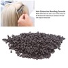500g Hair Extension Bonding Granule Brown Strong Adhesion Reliable Wig