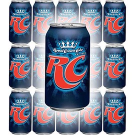 RC Cola, Royal Crown Cola Soda, 12oz Can (Pack of 15, Total of 180 Fl Oz)