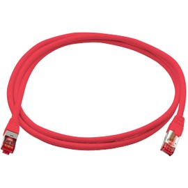 Triplett 5' Red CAT6A 10GBPS Professional Grade SSTP 26AWG Patch Cable (CAT6A-5RD)