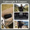 High Back Lightweight Camping Chair for Adults with Wide Seat