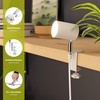 ledscom.de Waika Clamp Light Switch Matt White with LED GU10