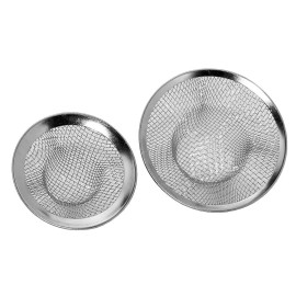 MSY BIGSUNNY Mesh Sink Strainer Set of 2, Stainless Steel Kitchens fits most Lot of 2 sets.
