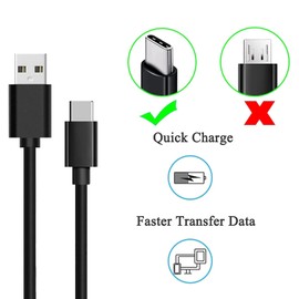 USB C Moto Charger cord Compatible for Motorola G Power 2022/G Stylus 2021, G Fast, G Play, G Pure, G7 Play, 2.0 USB A to USB C Cable for Motorola One 5G Ace/Fusion+/Edge Plus/Z4/G100 Charger (5ft)