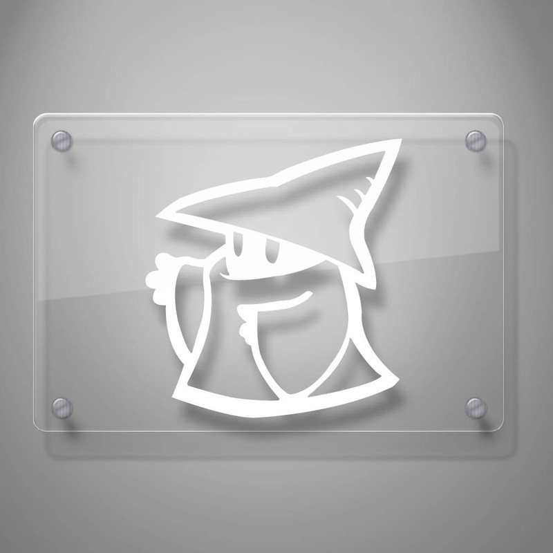 Yoonek Graphics FF7 Black Mage Vinyl Decal Sticker # 849