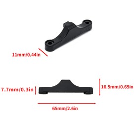 Surf turtle 6Pcs Desktop Computer AMD Motherboard CPU Fan Bracket for AM5 Motherboard Socket with 12 Screws Black