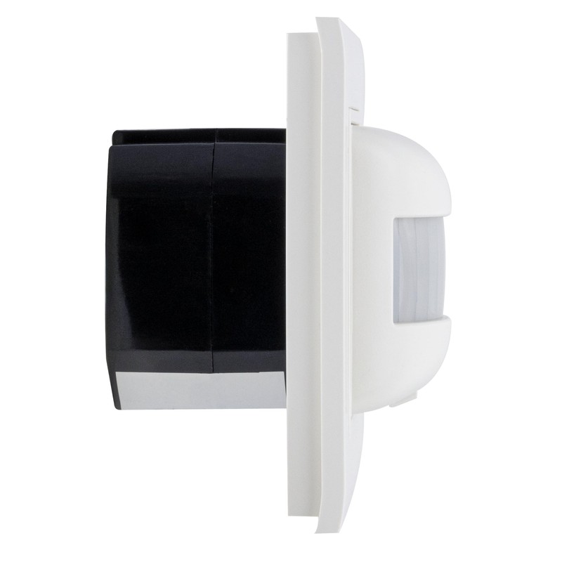 REV Technik, motion sensor, motion sensor, 120°, 8m, flush-mounted, white