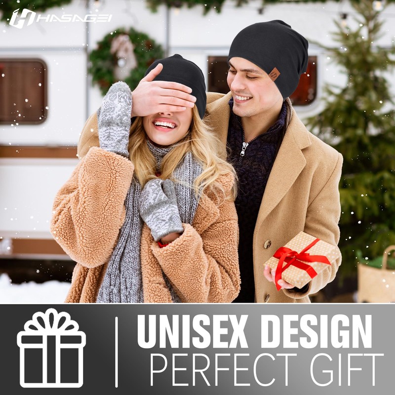 GXCROR Beanie Cotton Soft and Skin Friendly Unisex Beanie Hat