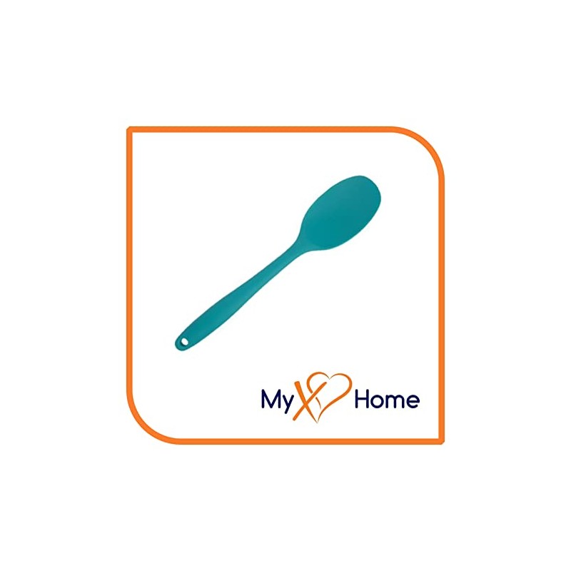 8" Light Blue Silicone Spoon by MyXOHome