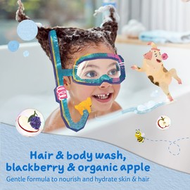 Childs Farm Hair and body shampoo with blackberry and organic apple extract