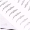 Beavorty Eyebrow Extensions 2 Sheets/20 Pairs Natural Hair-like Stickers Easy