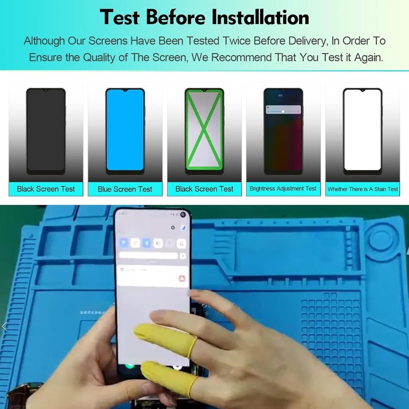 YHXMARSCAN Screen for Cricket Outlast 5G 2024 LCD Display Replacement