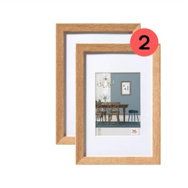 walther design Fiorito Light Oak Photo Frame, 5 x 7-inch