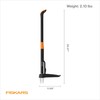 Fiskars Stand-Up Weed Puller Tool, 4 Serrated Stainless Steel Claws