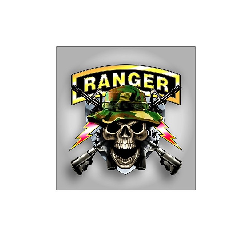 Army Ranger skull sticker/decal