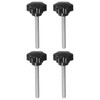 sourcing map 4pcs Star Knobs M10 x 90mm 304 Stainless