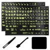 Universal English Large Lettering Keyboard Stickers Full Set for PC