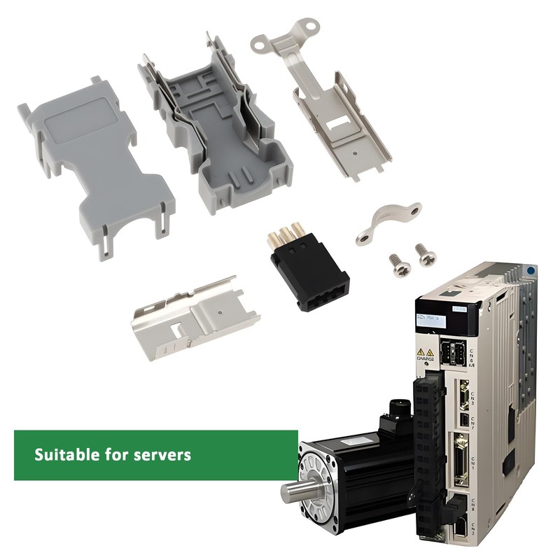 YINETTECH 2x 6-Pin Encoder Plug Connector JZSP-CMP9-1-E SM-6P Compatible with