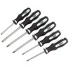 Draper 63590 Pound Thru Plain Slot Soft Grip Screwdriver Set,