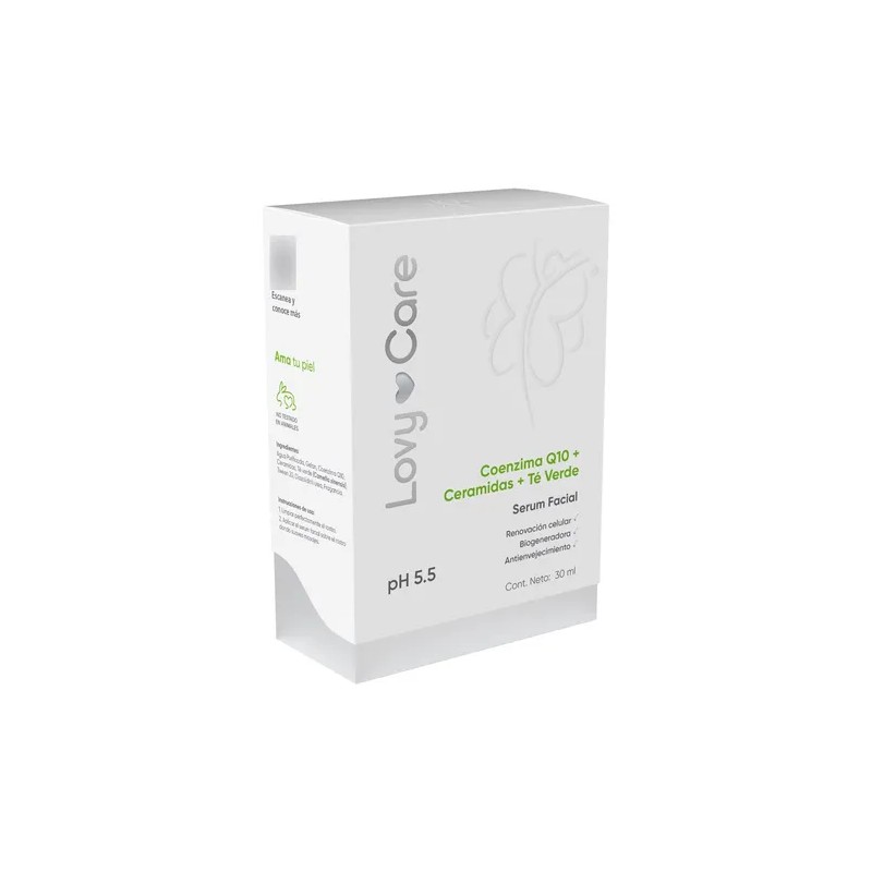 Srum Q10 Ceramidas T verde Nutre y Refuerza Barrera Cutnea