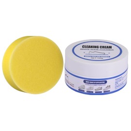 White Shoes Cleaning Kit, Cleaning Cream for White Shoes with Sponge, Sport and Canvas Cream for Home, Dorm, Travel, Commuting
