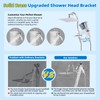 Hibbent All Metal cUPC Certified Shower Head, 10'' High Pressure