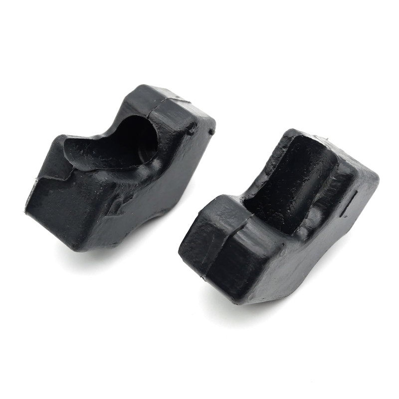 Fonbayon 2Pcs Left & Right Tailgate Stop Rubber Bumper Upper