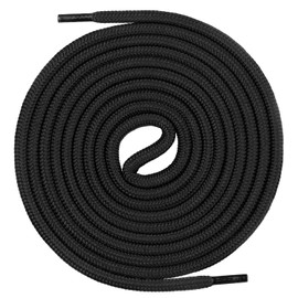 Mount Swiss© premium laces, round laces for work and trekking shoes made of 100% polyester, extremely tear-resistant, diameter 5 mm, 12 colours, length 60–200 cm - - 80 cm
