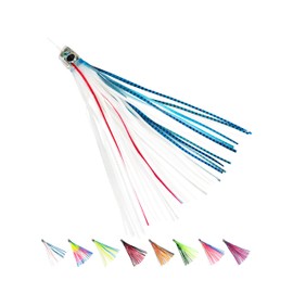 BLUEWING Big Game Trolling Lure 15.7in Ocean Runner Fishing Lures Saltwater with Mono Fishing Line for Wahoo Tuna Marlin Mahi Mahi C1