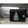 Klassek Royal Marines Image Men Chain Wallet Real Leather Cap