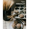 Bake Choice Mini Muffin Pan includes 200 Natural Cupcake Liners,
