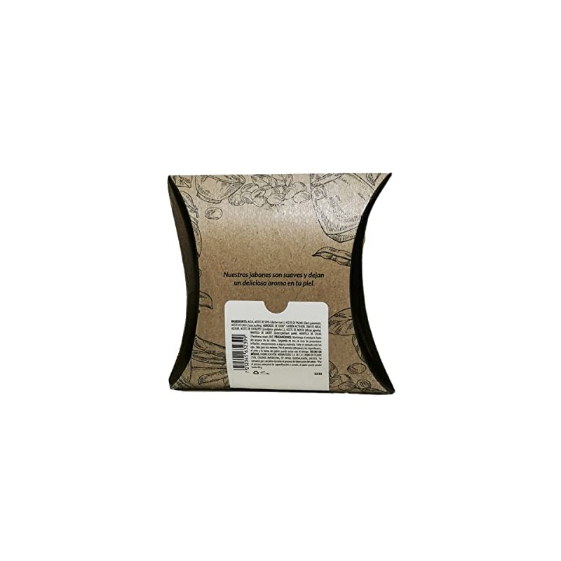Blen Jabón artesanal con carbón vegetal activado 100 gr, paquete