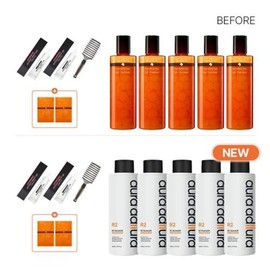 [Beauty Plus] Aura Adura Treatment 5 Bottle Brush Set / [뷰티플러스] 아우라 아듀라 트리트먼트 5병 브러쉬세트