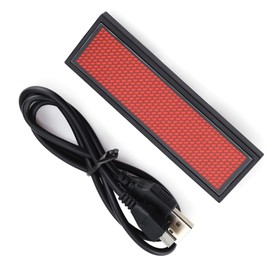 LED Scoreboard, 4 Brightness Levels, 8 Speed Levels, 16 Images Available, Display English, Numbers, Symbols, Global Language, for Train Station, Airport, Shopping Malls,