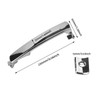 MAX COOL Front Right Exterior Outer Door Handle Chrome Suitable