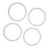 4PCS Bling Car Speaker Cover Vehicle Door Audio Speaker Reflective