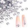 Canvalite 25000PCS Rhinestones with 5Pcs 3ml B7000 rhinestone glue,5 Sizes