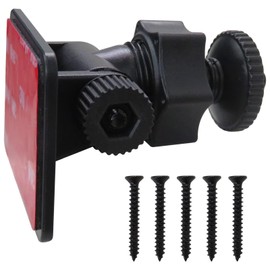 KOGUNXU Wall Mount 1/4 Screw Mini Tripod Stand Holder for Valve Index/HTC Vive/Vive PRO Base Station-Equipped with Strong Double- Sided Adhesive and Screw Set-Drill or Adhensive