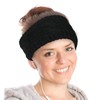Pack of 2 Plus Velvet Headbands, Warm Hearing Protection Headbands,