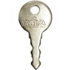 Mila Contora Matching Upvc Window Handle Key Stamped WNC1