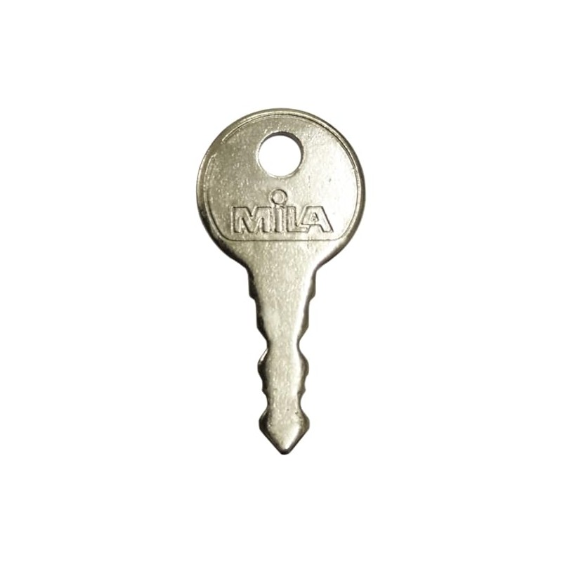Mila Contora Matching Upvc Window Handle Key Stamped WNC1