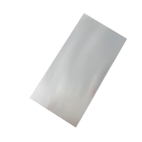6"x3" Solid 925 Sterling Silver Sheet 21 Gauge Blank Dead