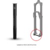 Yanmis Fork Thru Axle, 100 * 15mm Bicycle Front Hubs