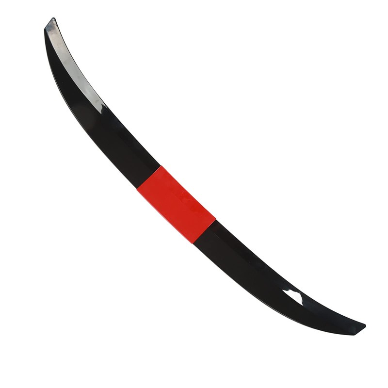 Acouto Universal Rear Trunk Lid Wing Spoiler, Glossy Black, Improve