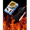 QWORK Solder Pot, 2 Pcs 150W 110V, 50mm Soldering Bath