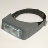 Headband Magnifier, Magnifying Visor with 4 Prismatic Glass Lenses -1.5X