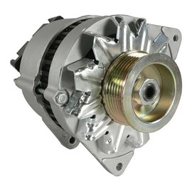 Alternator - Lucas Style fits New Holland LS190 LX985 5640 6640 7740 7840 8160 8240 8260 8340 8360 8560 83999794 fits Ford 5640 6640 7740 7840 8160 8240 8260 8340 8360 F0NN10B376AA fits Lucas 25414