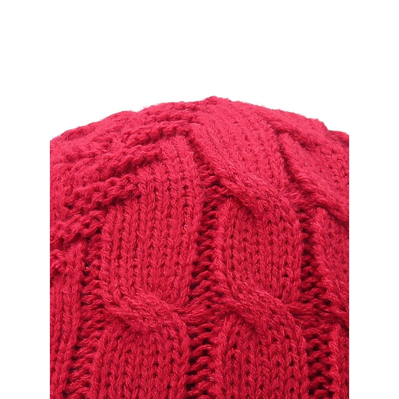 Michael Heinen Women's Winter Hat Beanie Knitted Hat without Bobble