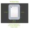 Rexspt 100% Pure Titanium Cutting Boards for Kitchen, Double-Sided Food-Grade